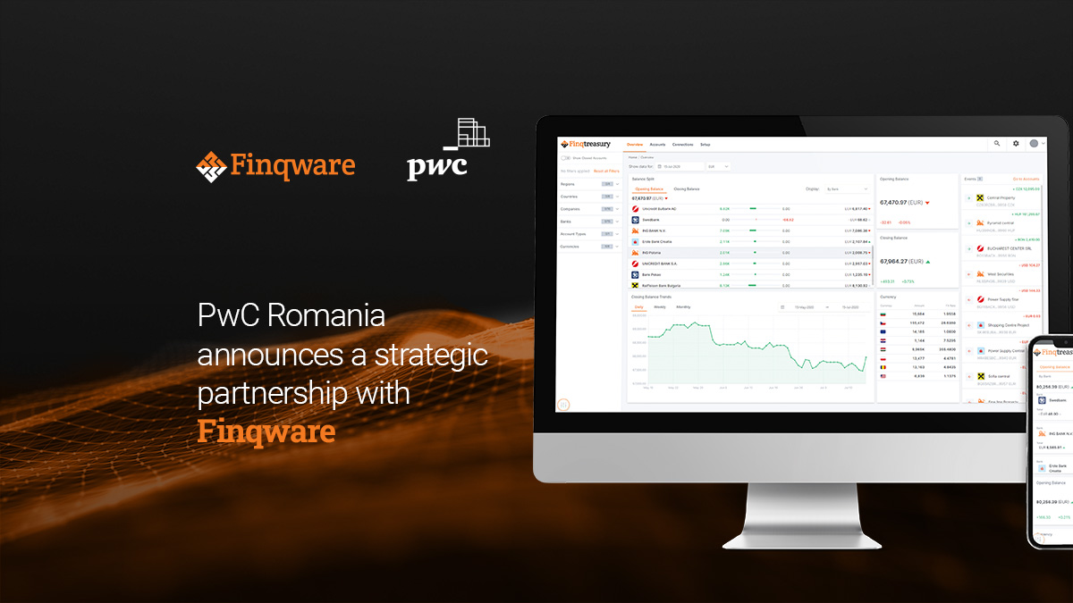 PwC Romania announces a strategic partnership with Finqware for process automation solutions in financial departments