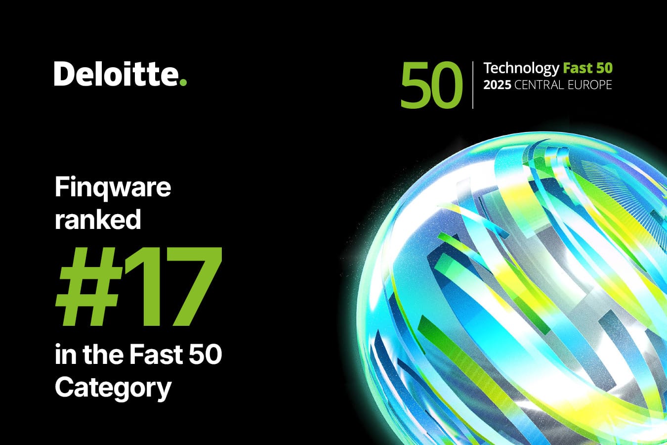Finqware Ranked #17 in Deloitte Technology Fast50 CEE 2025