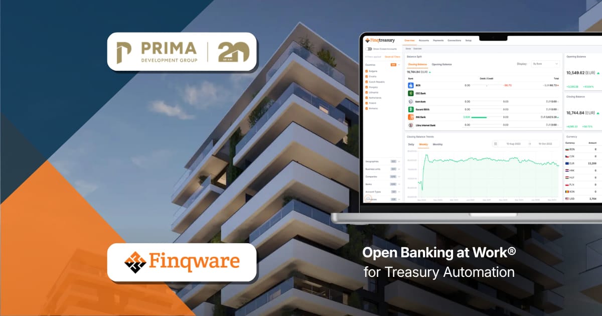 Prima Development Group Automates Financial Operations with FinqTreasury