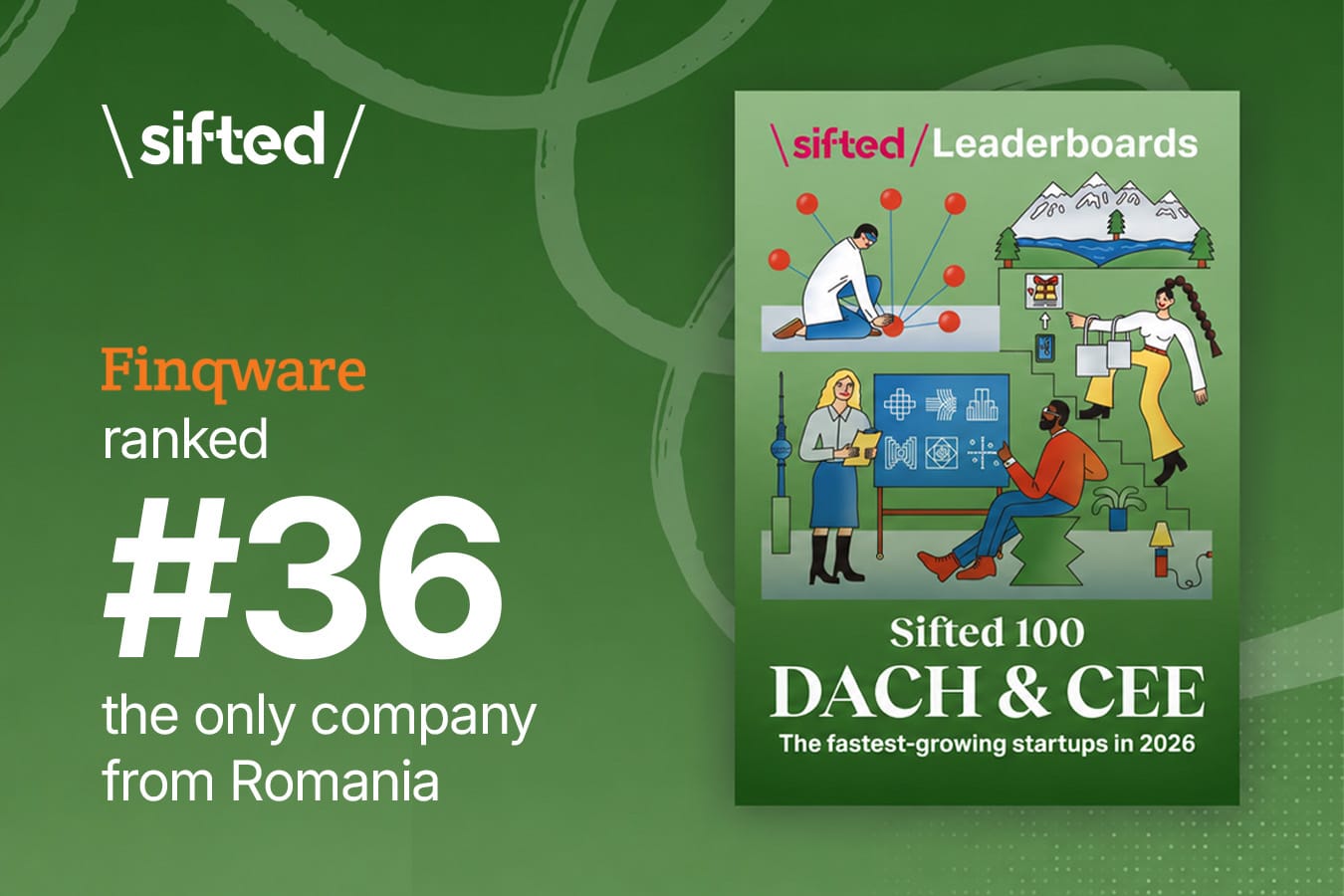 Finqware Ranked #36 in Sifted 100: DACH & CEE 2026