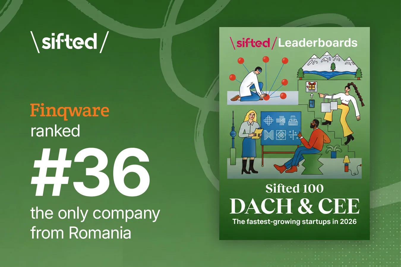 Finqware Ranked #36 in Sifted 100: DACH & CEE 2026