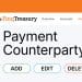 Payment Counterparty in FinqTreasury with add, edit and delete options