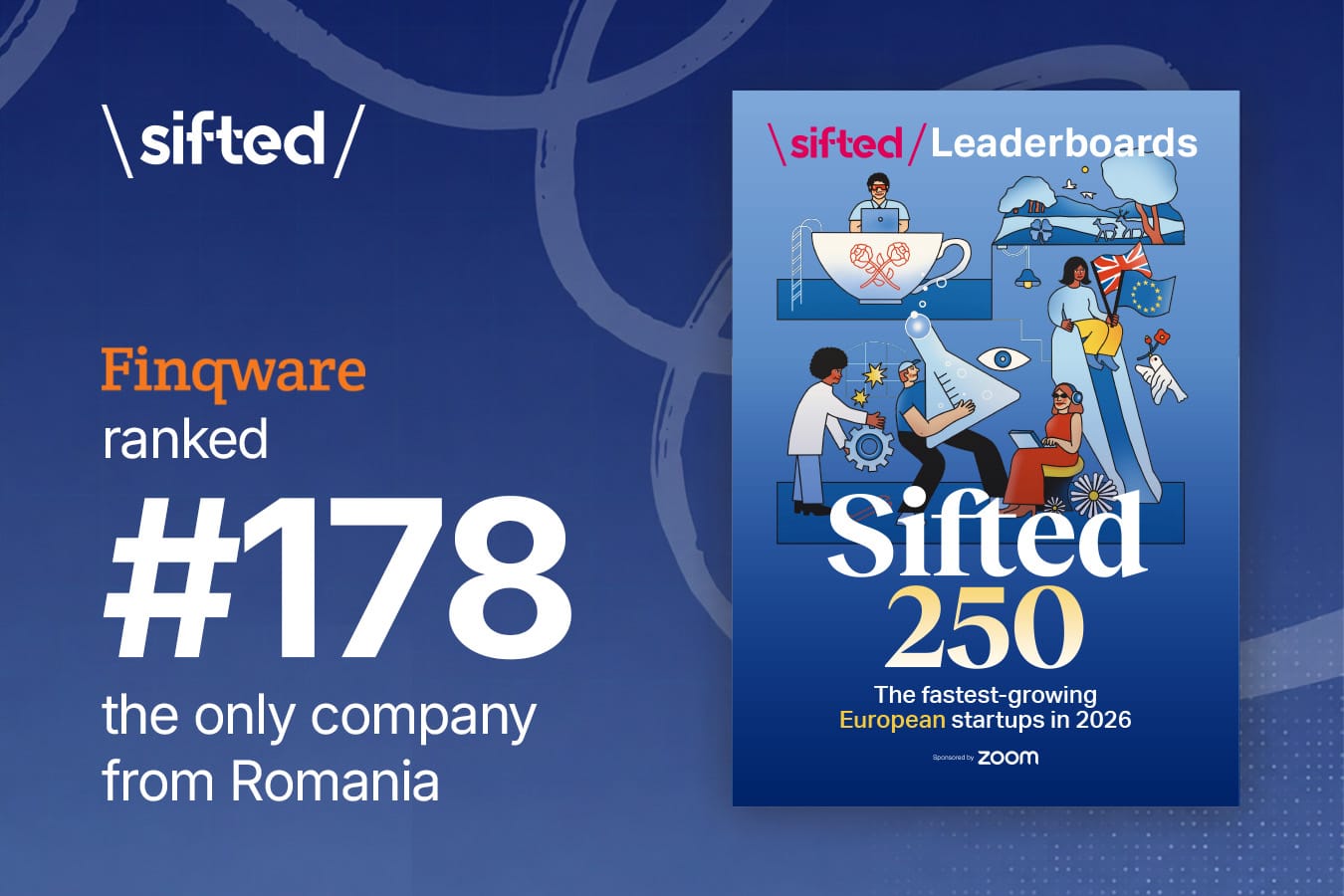 Finqware Ranked #178 in Sifted 250: Europe’s Fastest-Growing Startups of 2026